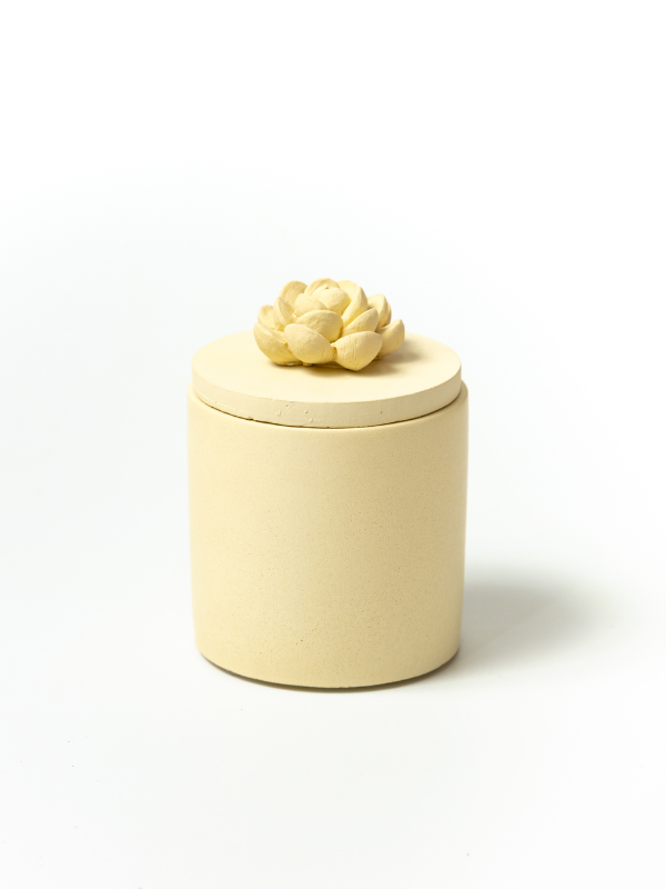 JAR CÁPSULA CON FLOR